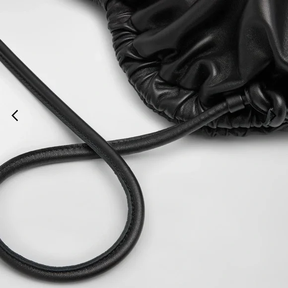 Mansur Gavriel Black Leather oversized “cloud” Bag - butter leather. Super soft - Picture 2 of 7